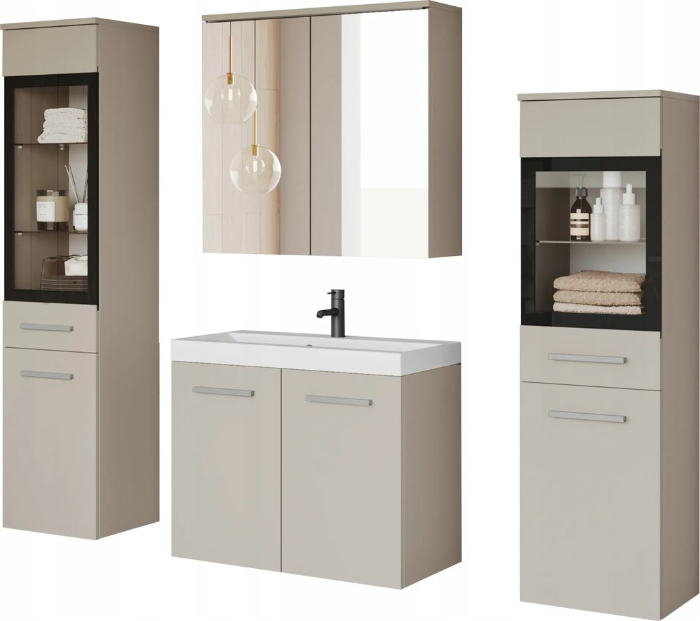 Udine fürdőszobabútor Mosdó Tükör