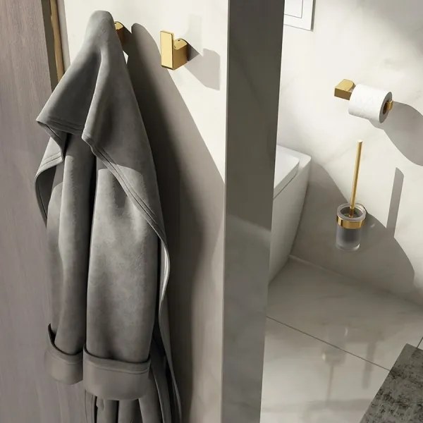 Gedy - WC-papírtartó PIRENEI matt arany