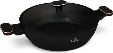 BerlingerHaus Alacsony lábas fedővel (3.8 L) Black Rose Collection (BH/8356)