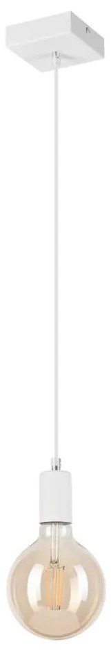 Csillár zsinóron ASTRID 1xE27/60W/230V fehér