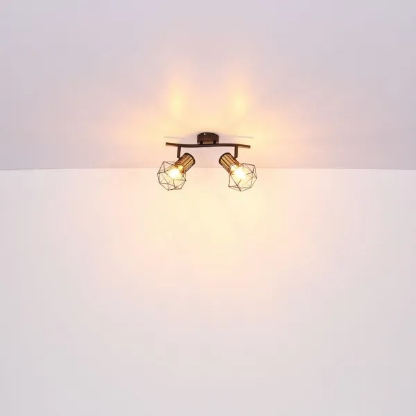 Globo 54017-2M - Spotlámpa PRISKA 2xE27/40W/230V