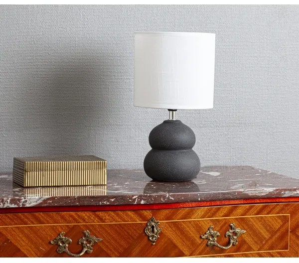 Cottex 8000120-4000 - LUCIE asztali lámpa 1xE14/8W/230V szürke