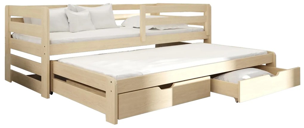 Gyerekágy 90 cm Sina (fenyő) (ágyráccsal). Akció -10%. 615018