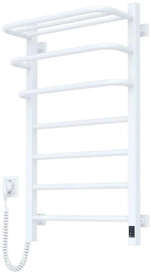 Fürdőszobai elektromos radiátor termosztáttal FORTIS 350W/230V 80,6 cm IP44 fehér bal