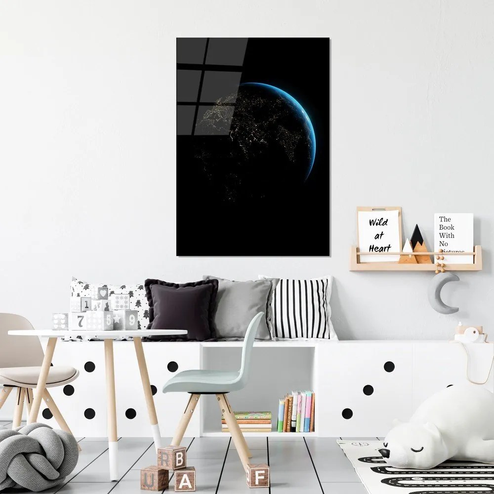 Üveg kép 70x100 cm Earth – Wallity