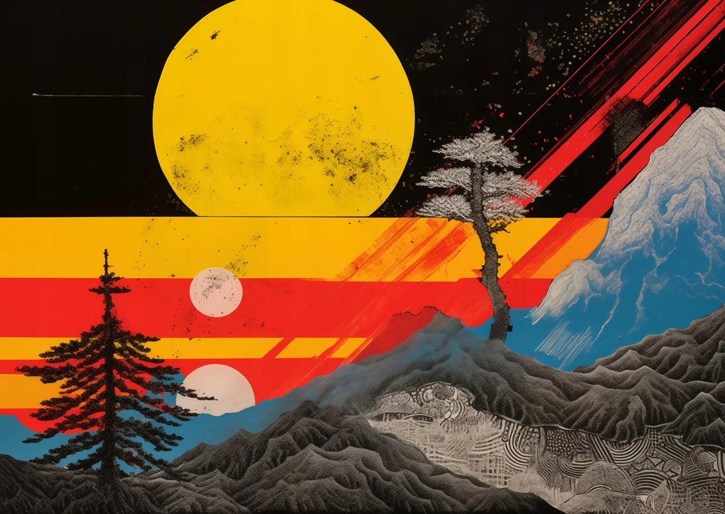 Poszter 84x59,5cm Hegyi átváltozás