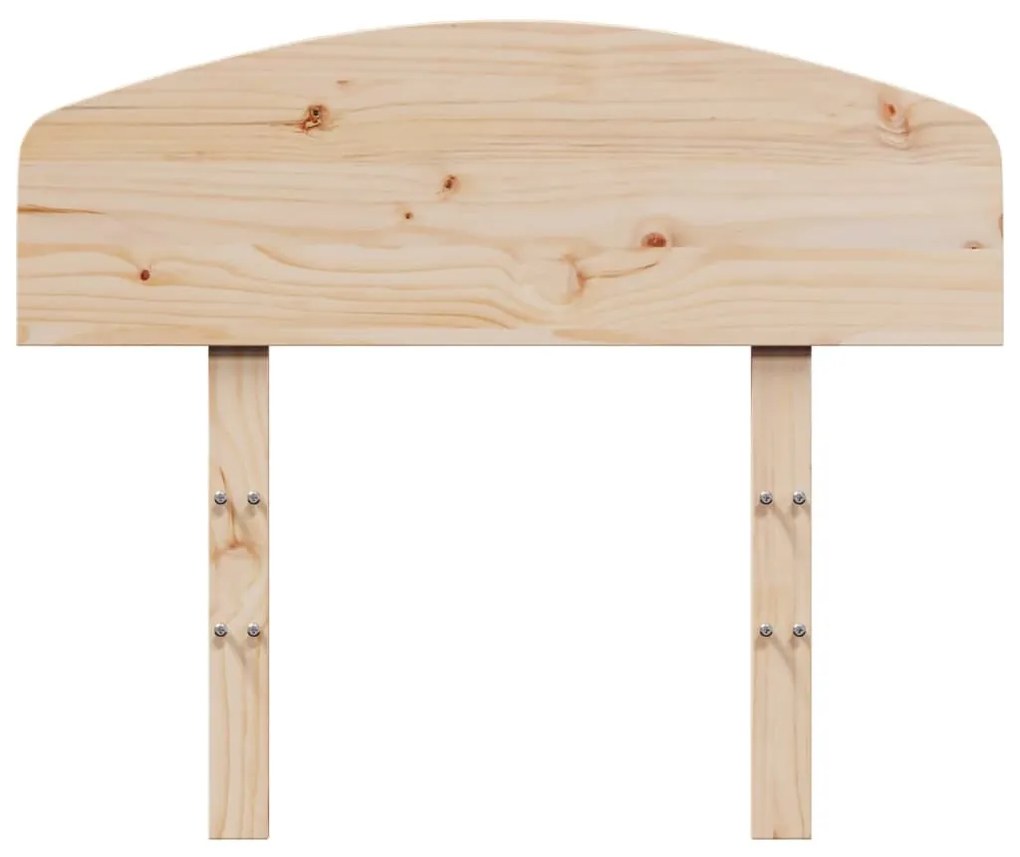 tömör fenyőfa fejtámla 75 cm