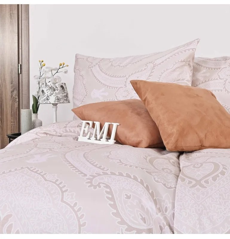 EMI Oranje szatén ágyneműhuzat, A standard egyszemélyes ágy szett tartalma: 1x 140x200 + 1x 70x90