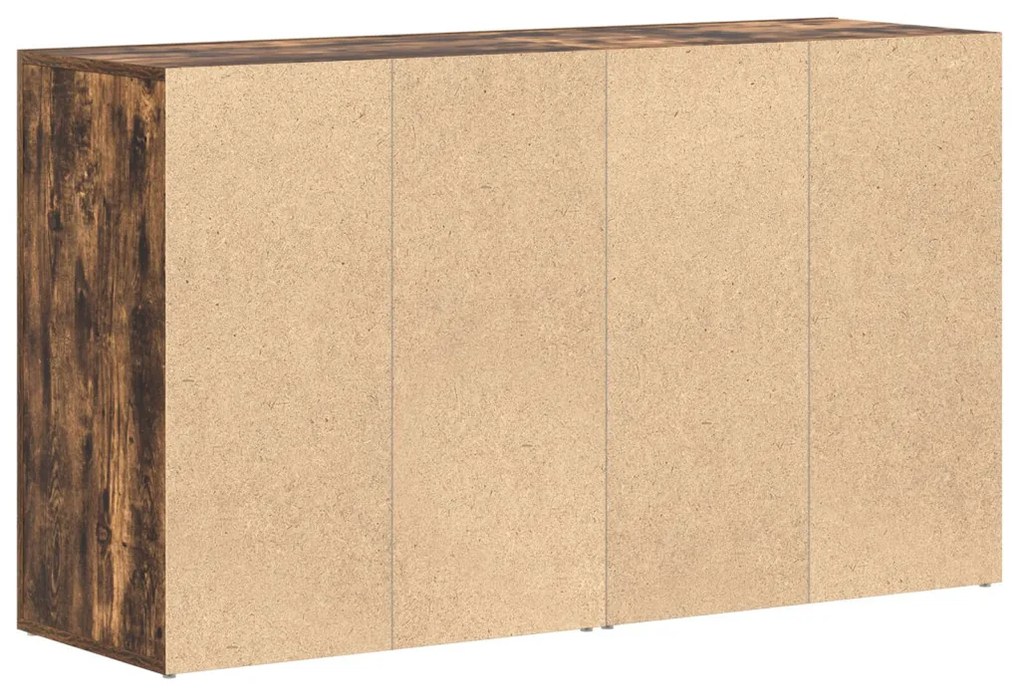 Széfdoboz Füstölt tölgy Szerelt fa 120 x 36 x 69 cm Széfdoboz