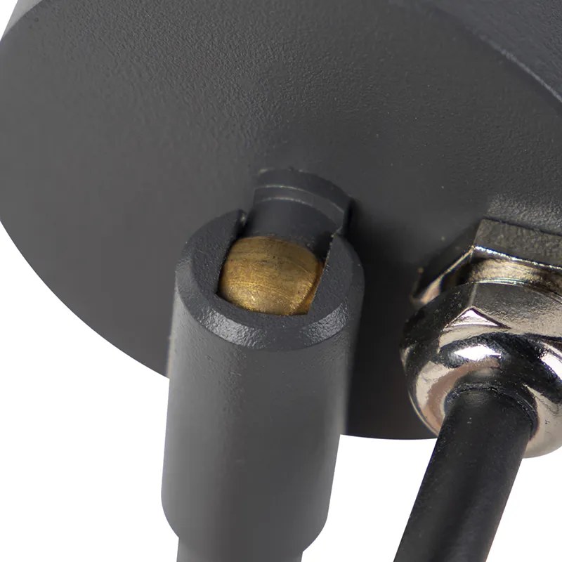 Okos, modern spotlámpa antracit IP44 WiFi GU10-zel - Solo