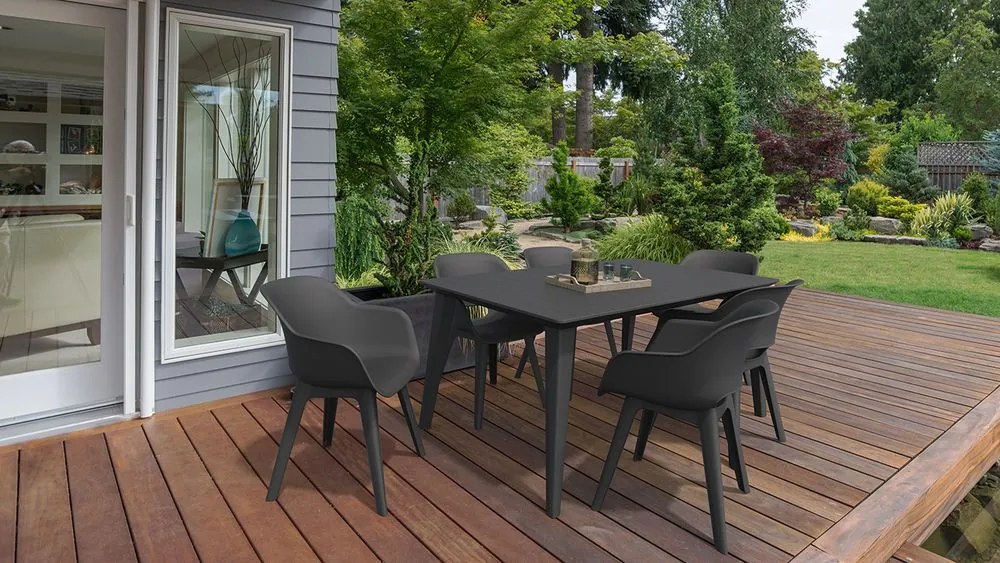 Keter Kerti műanyag LIMA Grafit