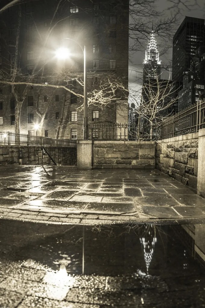 Poszter 40x60cm Chrysler Building New York 6, Assaf Frank