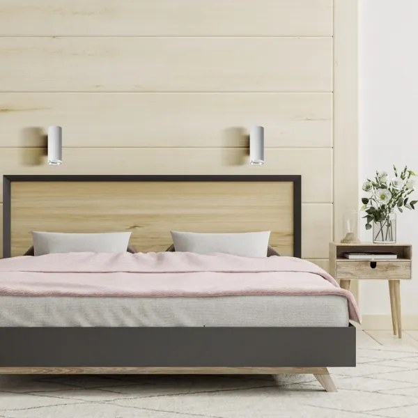 LED RGBW fényerőszabályozható fürdőszobai fali lámpatest TURYN 1xGU10/6W/230V IP44 fehér