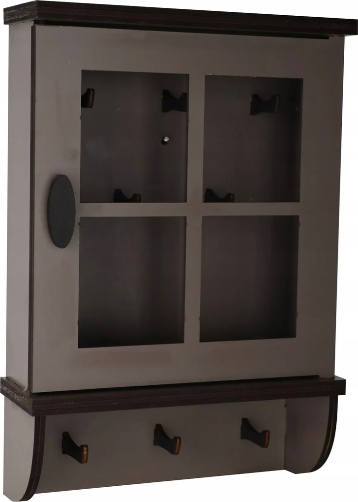 Szekrény, Kulcstartó Doboz 9 szürke-barna, Sok Különböző Minta