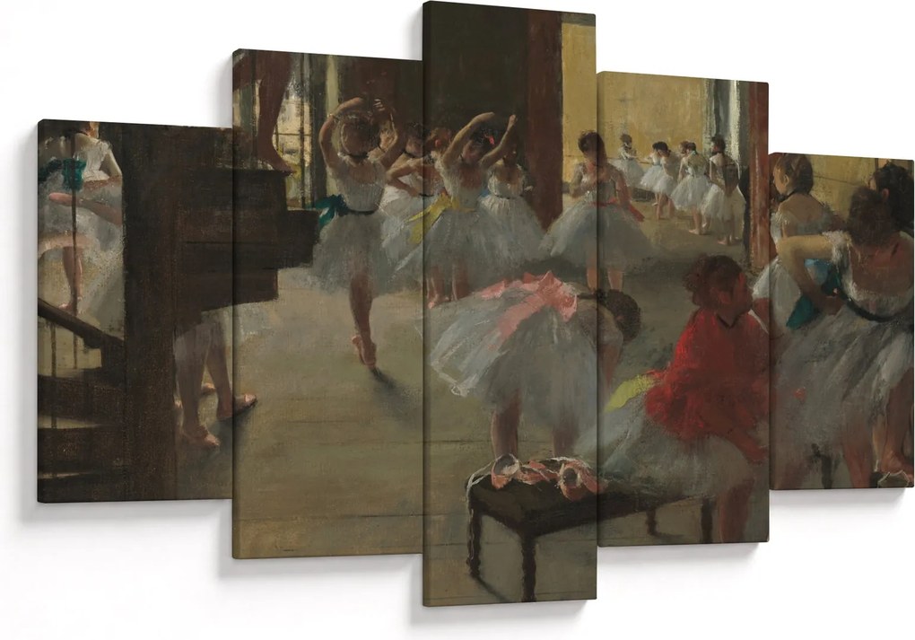 Kép - Edgar Degas, The Dance Class, reprodukciók (150x105 cm)