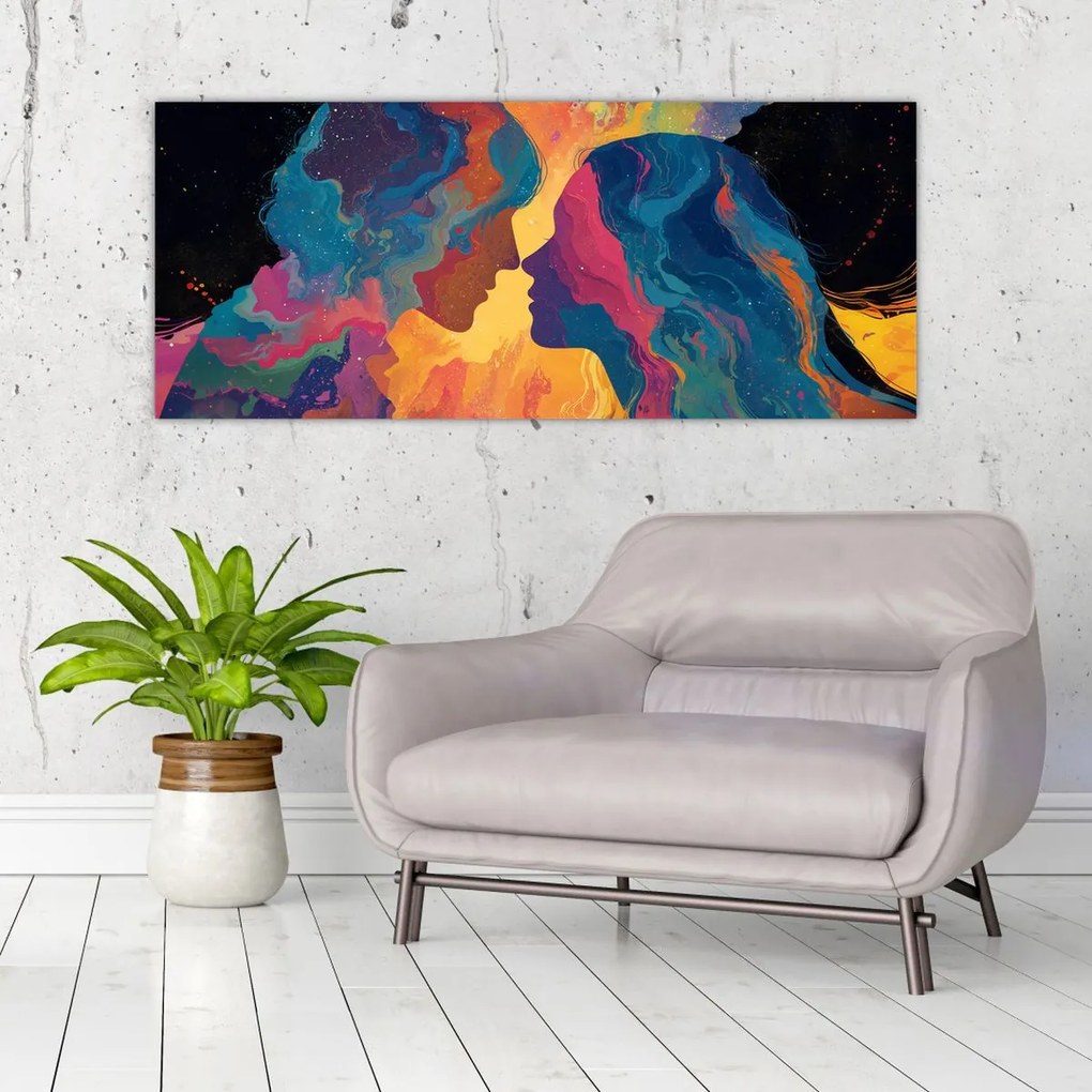 Kép - Kozmikus szerelem (120x50 cm)