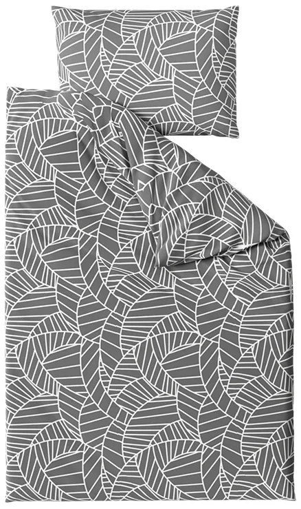 Mikroszálas ágyneműhuzat CHARCO szürke Ágyneműhuzat mérete: 2 db 70 x 90 cm | 200 x 220 cm