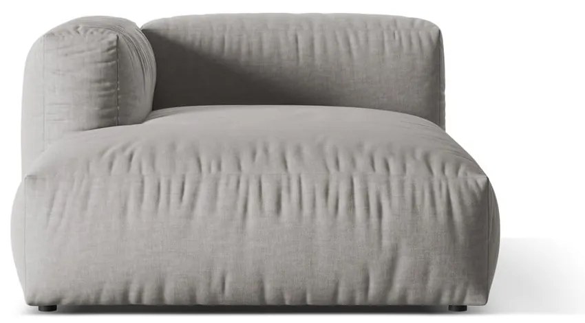 Világosszürke kanapé modul (bal oldali) Martina – Micadoni Home