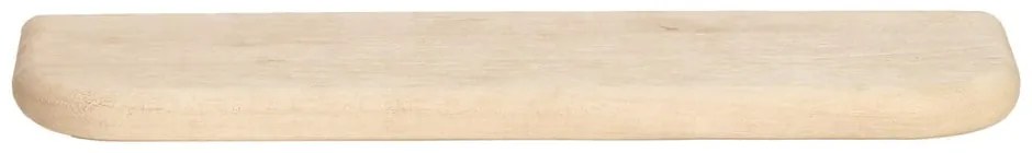 Natúr színű mangófa fali polc 50 cm Tarontu – Light & Living