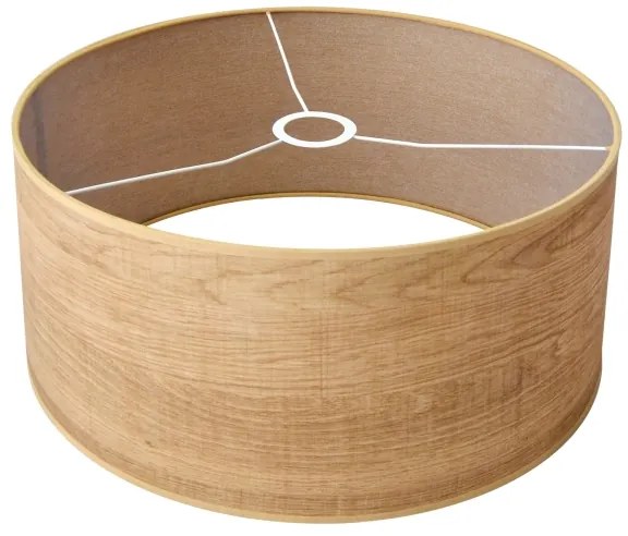 Csillár zsinóron ALBA 1xE27/15W/230V á. 40 cm barna/fekete