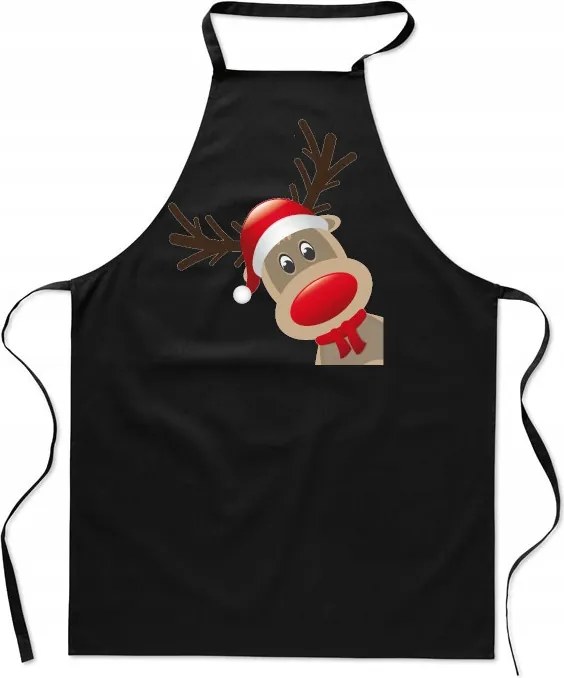 Rénszarvas Karácsonyi konyhai kötény Karácsonyi ajándék