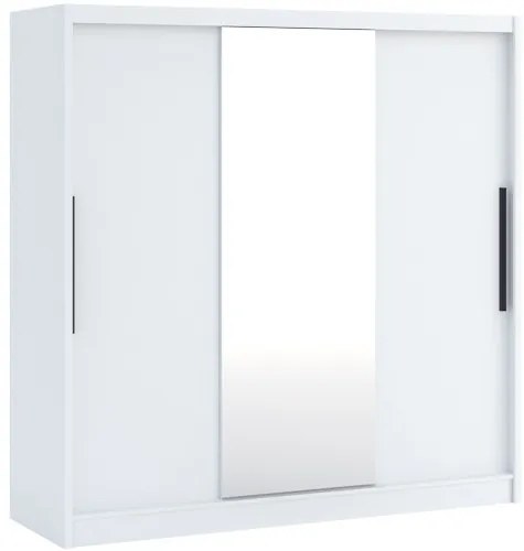 ARIS Gardrobeszekrény Fehér Színben 205 cm