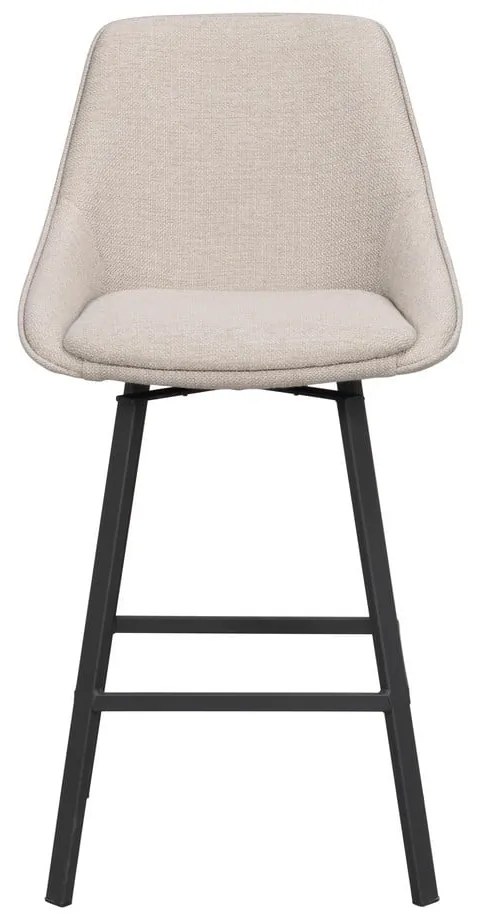 Bézs bárszék szett 2 db-os (ülésmagasság 65 cm) Alison – Rowico