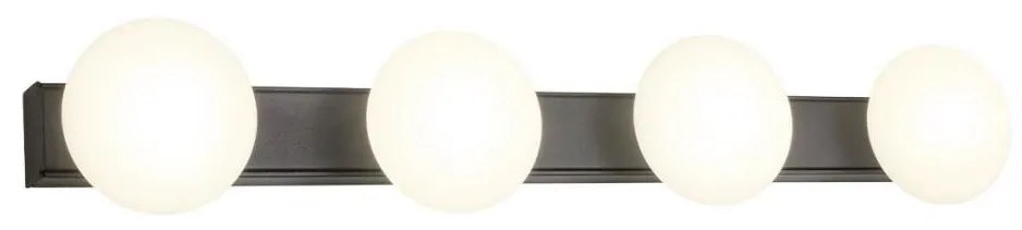 Redo 01-4311 - OVUM LED fürdőszobai mennyezeti lámpatest 4xLED/5W/230V IP44 fekete