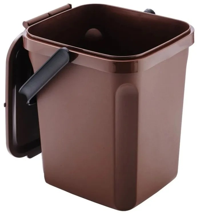 Denox Organic Biohulladék-tároló 10 l, barna