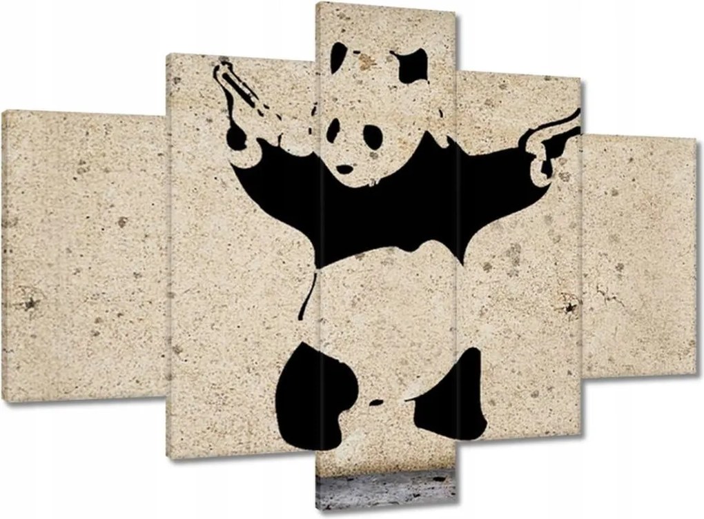 Festmények 150x105 Banksy Panda