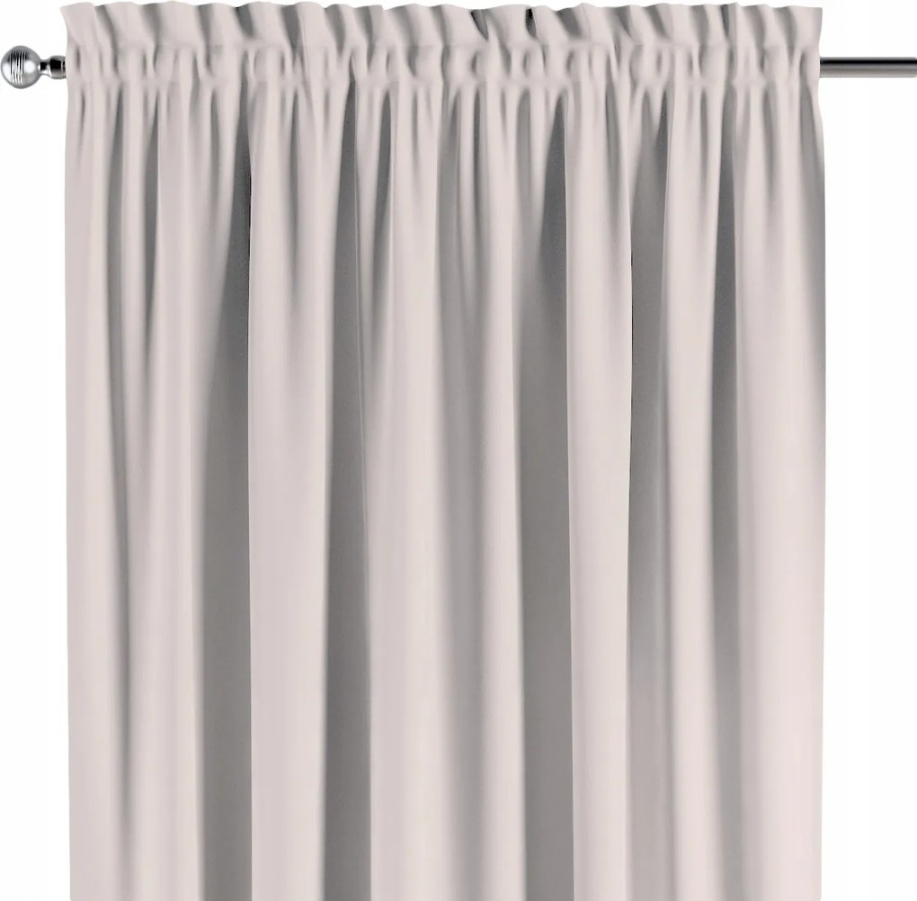 Csatornafüggöny frufruval 1 db 140x260cm fehér