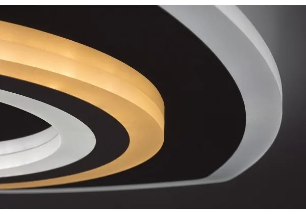 Rabalux 71318 - LED, fényerőszabályozható mennyezeti lámpa TANELI 60W/230V 3000/4000/6000K króm + távirányító