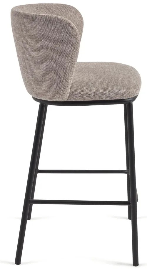Világosbarna bárszék (ülésmagasság 65 cm) Ciselia – Kave Home