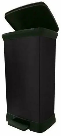 Curver Rectangular 50 l szemetes, fekete