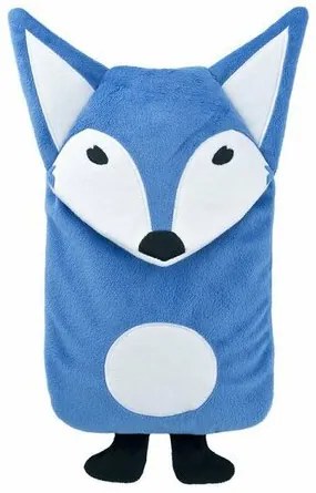Hugo Frosch Eco Junior Comfort gyerek,termofor palack róka motívum, kék