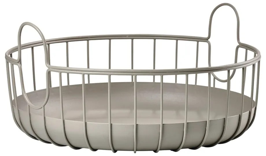 Fém tárolókosár ø 38x18 cm Inu – Zone