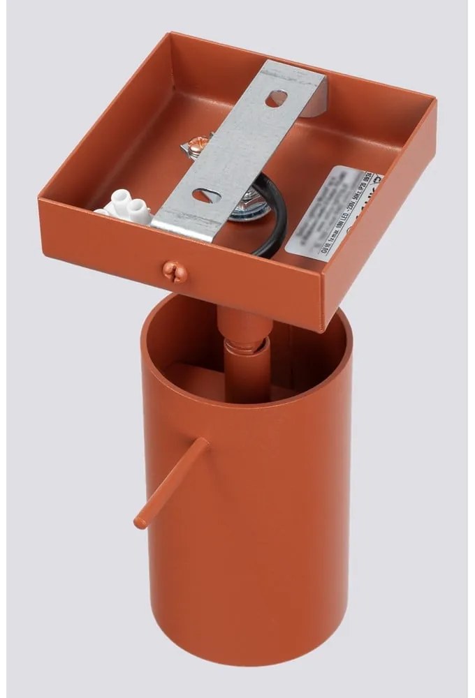 Téglavörös spotlámpa 8x16 cm Etna – Sollux