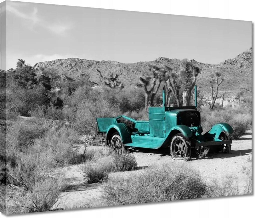 Vászonkép 40x30 Türkiz hajóroncs