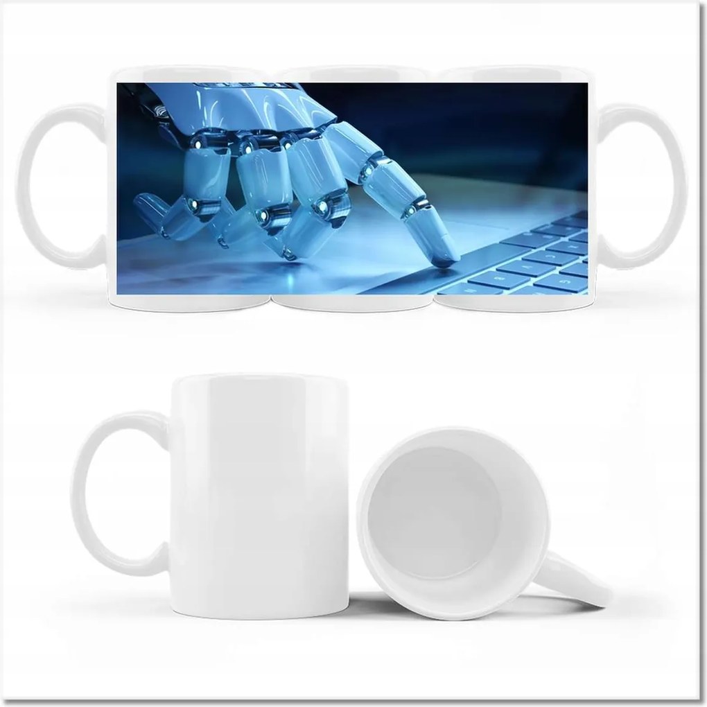 Fotó bögre Mesterséges intelligencia motívum az iskolába