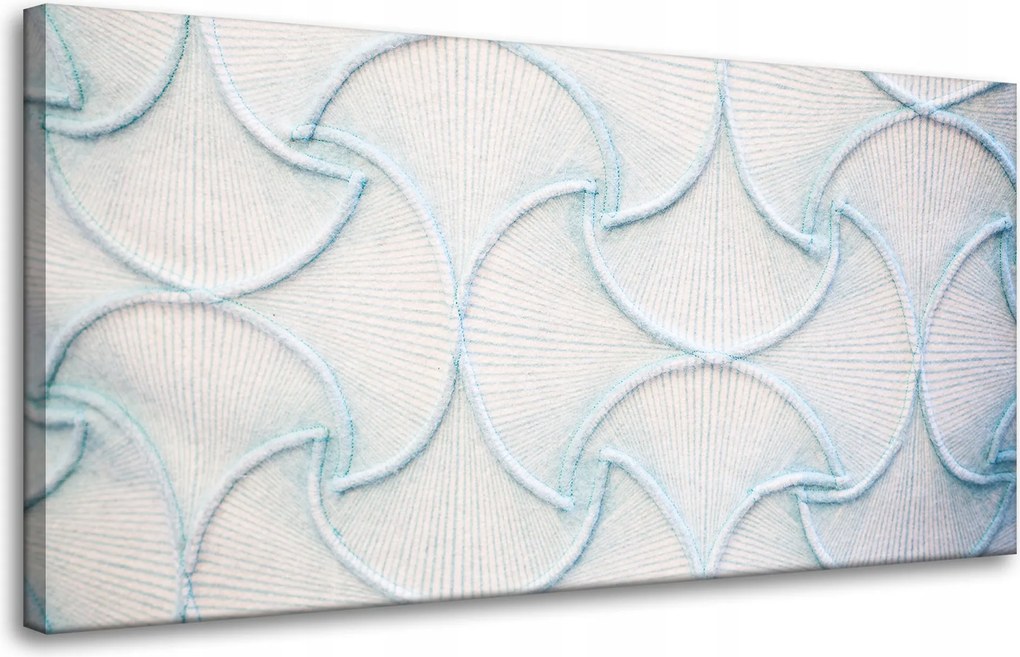 Vászonkép Absztrakt Hímzés Szerkezet 80x40