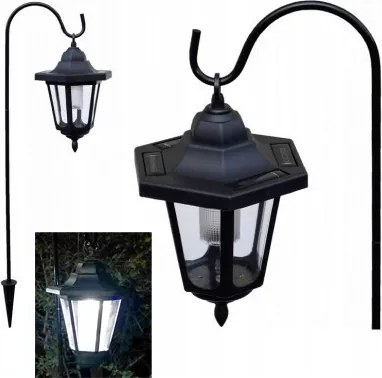 Kerti lámpa Napelemes Retro beszúrós lámpa Led függőlámpa Hideg