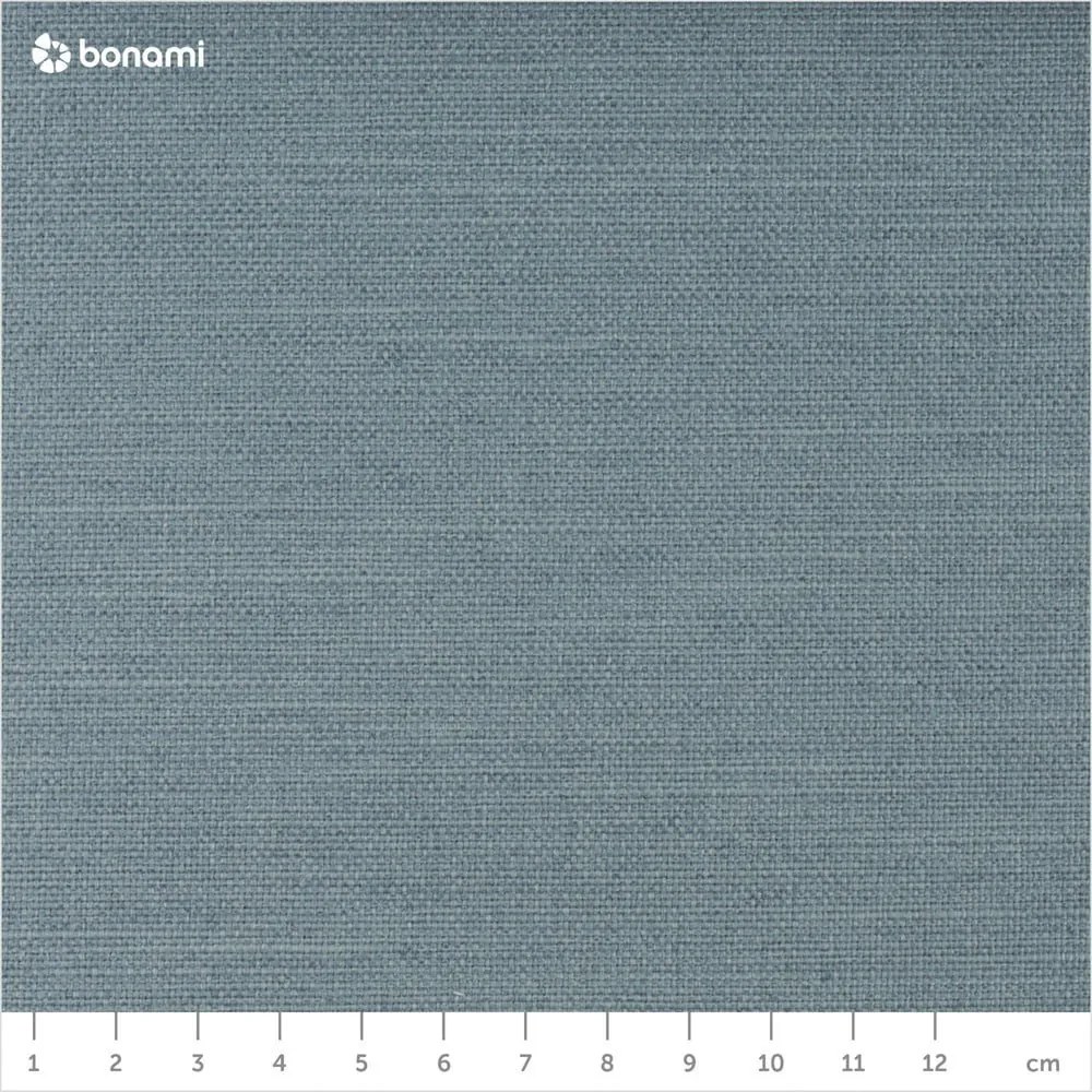 Világoskék kárpitozott ágyneműtartós franciaágy ágyráccsal 140x200 cm Lotte – Meise Möbel