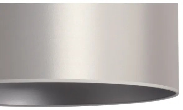 Duolla - Csillár zsinóron CANNES 1xE27/15W/230V á. 45 cm ezüst