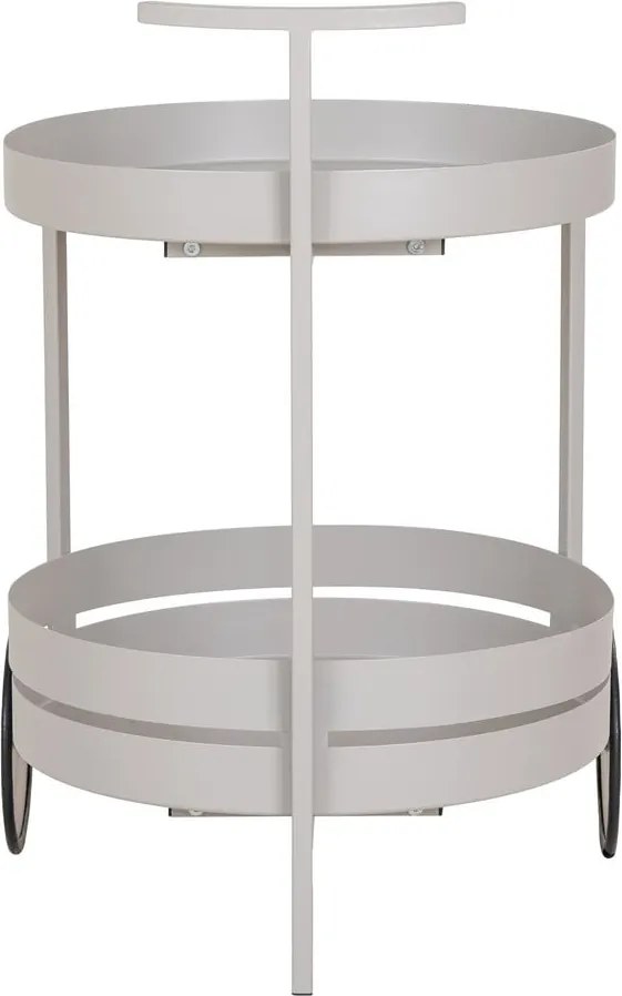 Fém zsúrkocsi 40x49,5 cm Beja – House Nordic