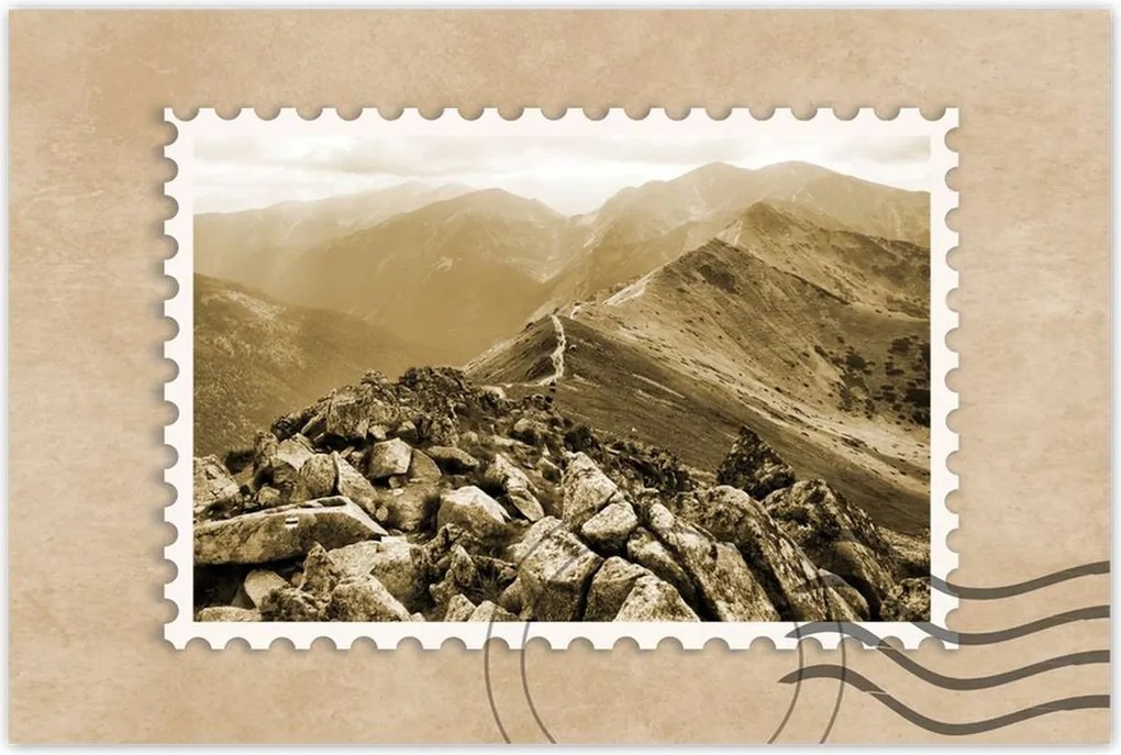 Poszterek 60x40 Tátra Lengyel hegyek Kilátás