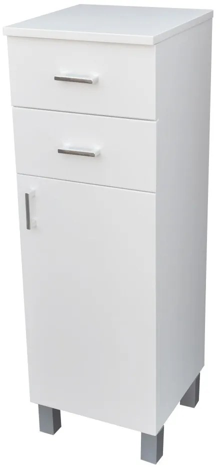 Viva STYLE fürdőszobai ÁLLÓSZEKRÉNY 100 POLCOS -2 fiók - JOBBOS - 35 x 33 x 100 cm