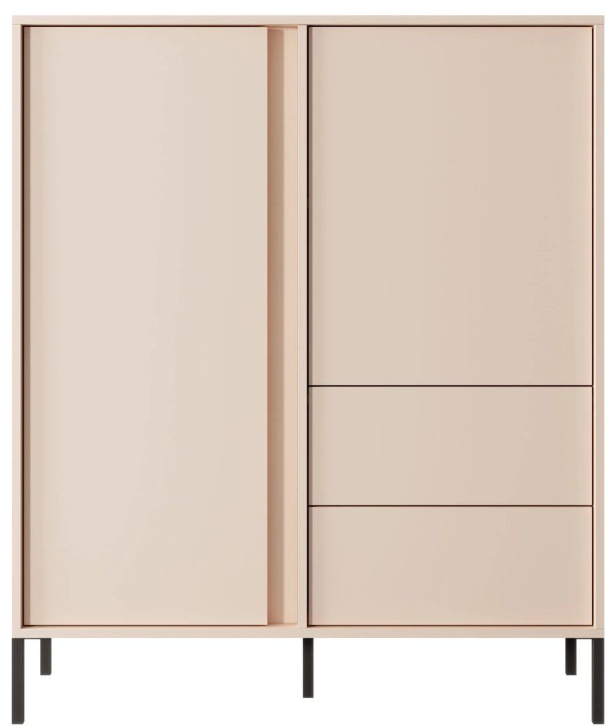 Komód Danton 2D2S (bézs). 1071343