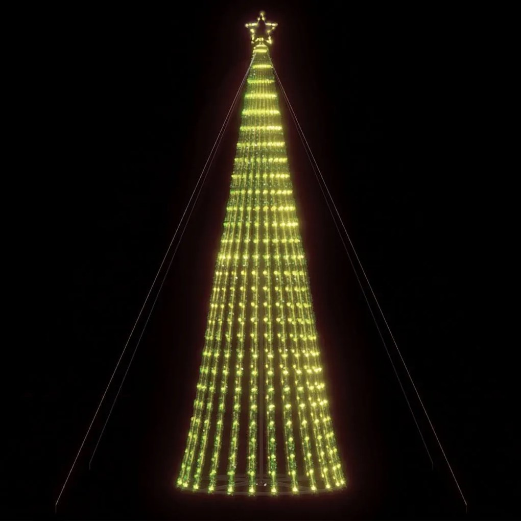 meleg fehér LED karácsonyfa 1028 LED 403 cm