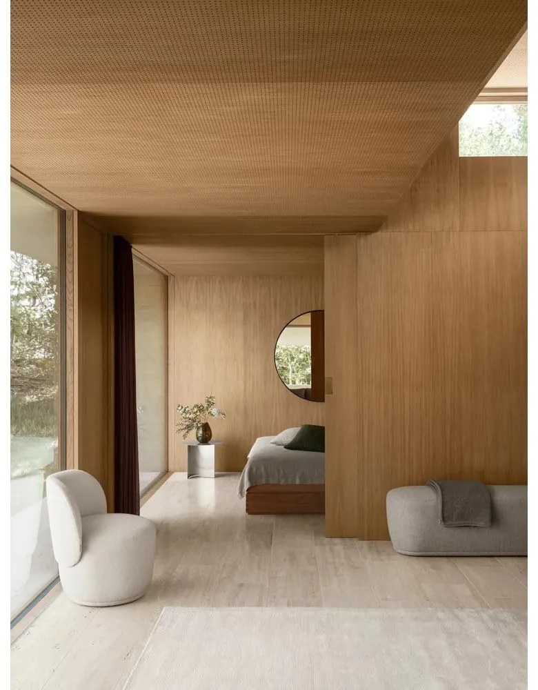 Zöld gyapjúkeverék takaró 145x200 cm Ahwi – Blomus