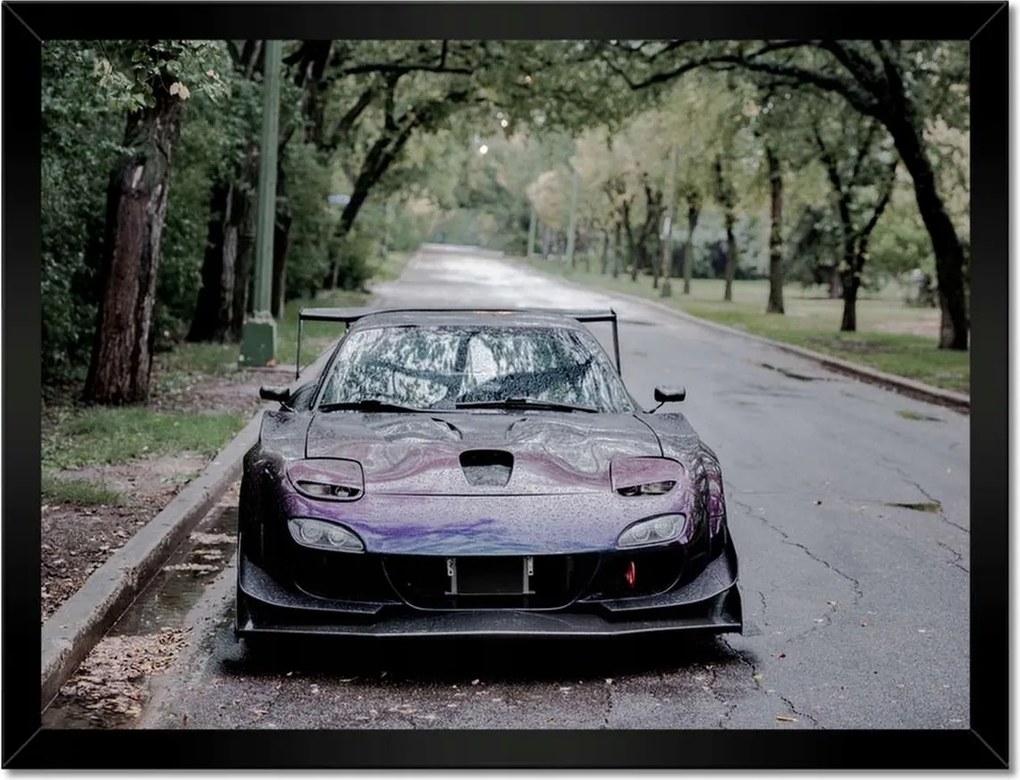 Poszterek keretben 40x30 Autó Fura Sport